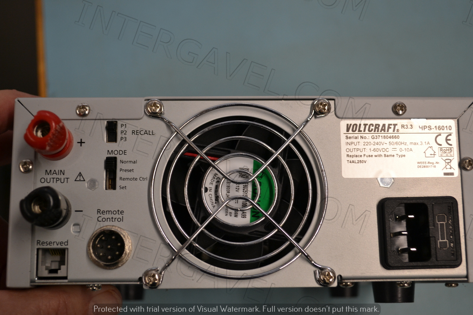 Voltcraft tápegység 3