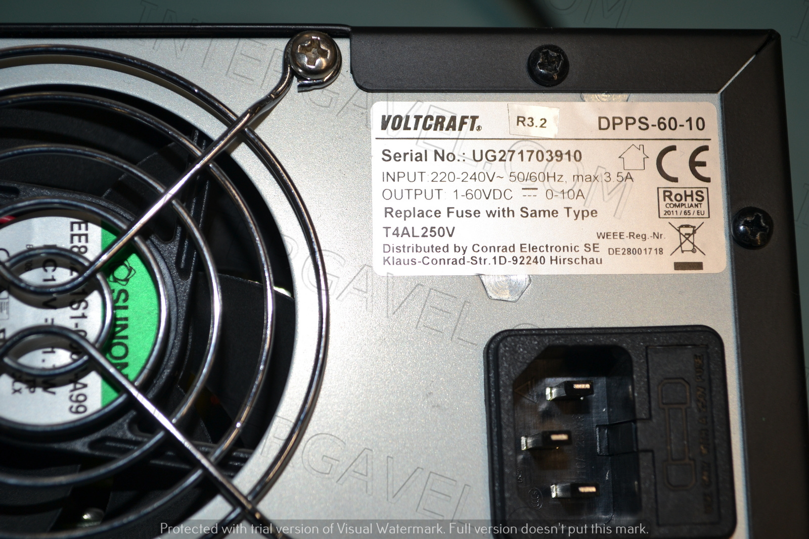 Voltcraft tápegység 3