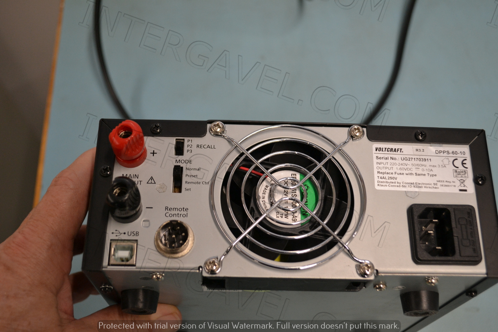 Voltcraft tápegység 3