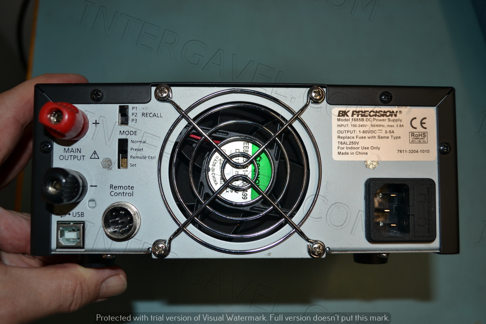 BK Precision tápegység 3