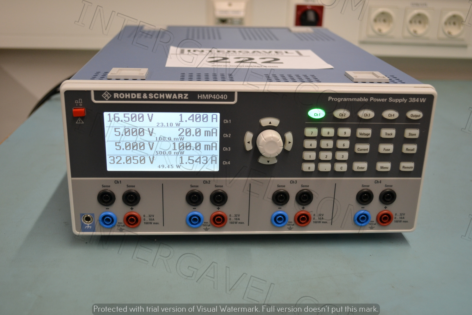 Rohde & Schwarz programozható tápegység 2