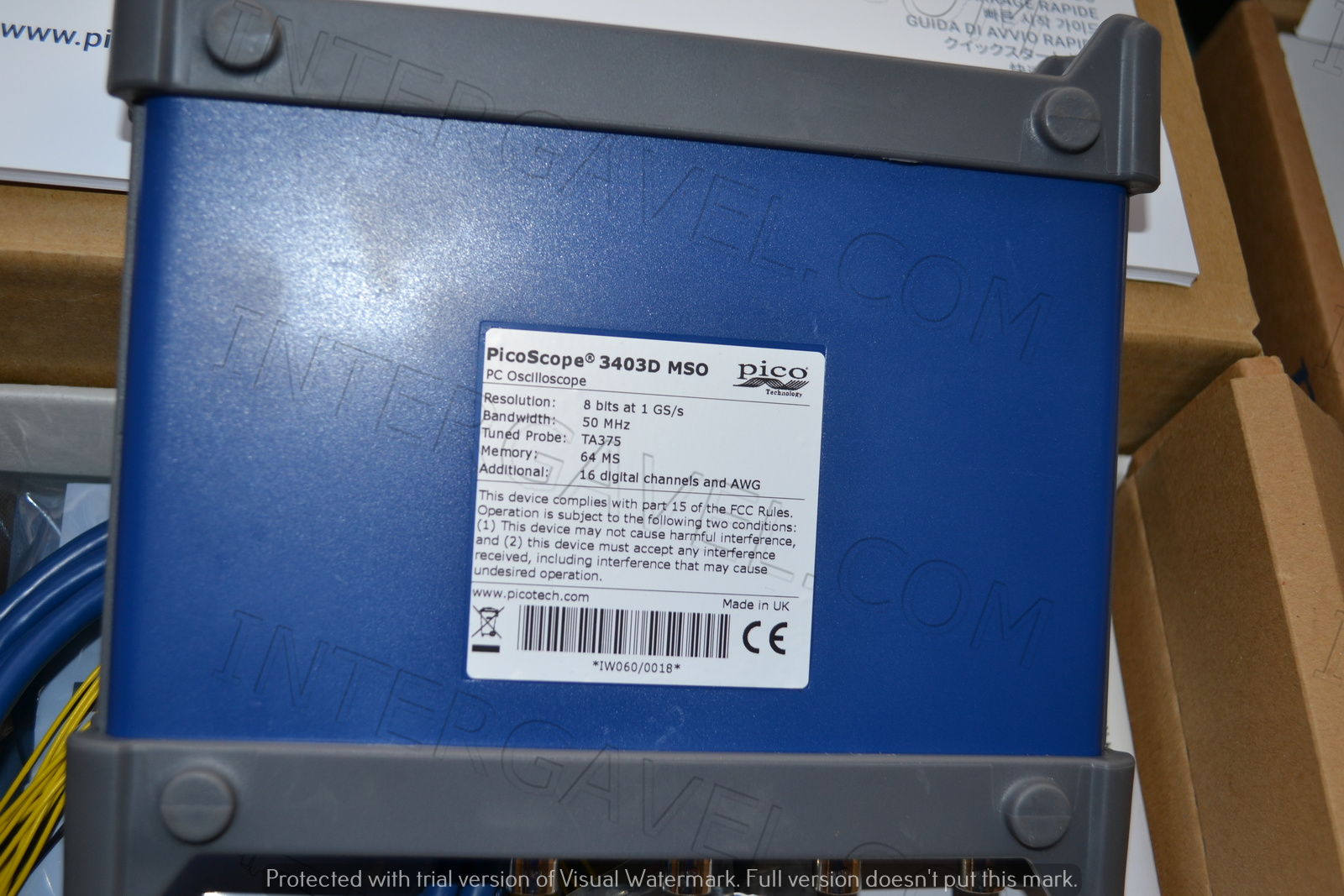 PicoScope oszcilloszkóp 3