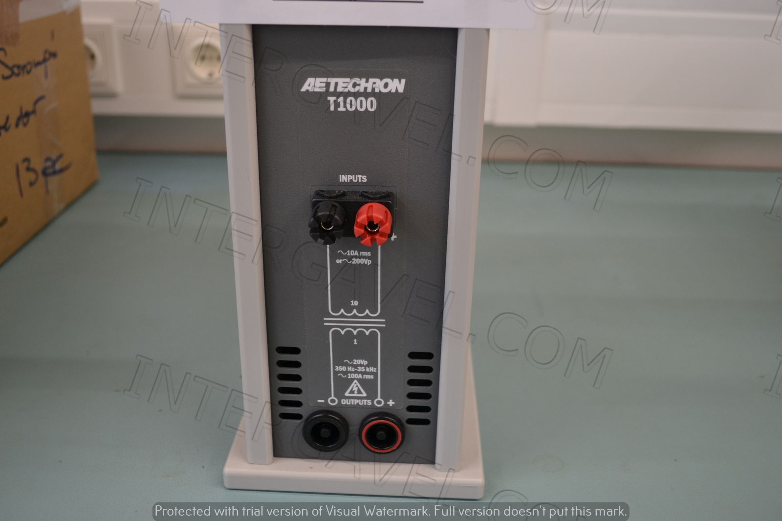 AE Techron elválasztó transzformátor 2