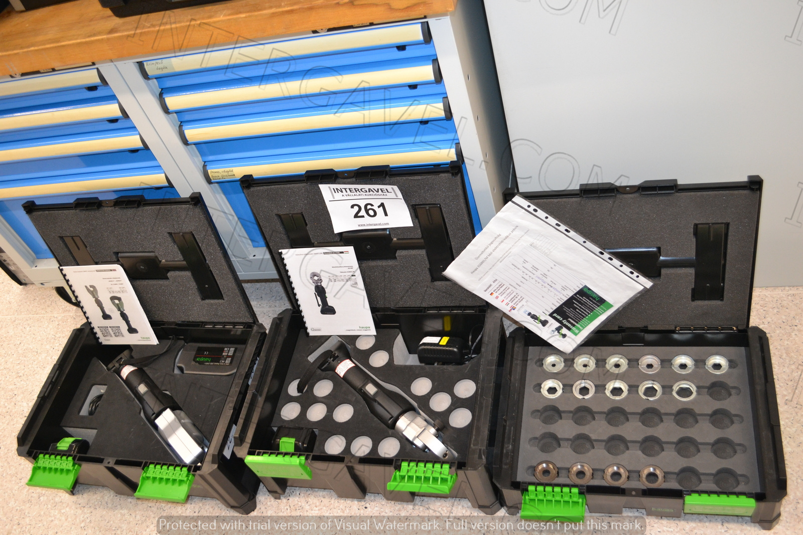 Haupa krimpelő és  kábelsaruzó 2