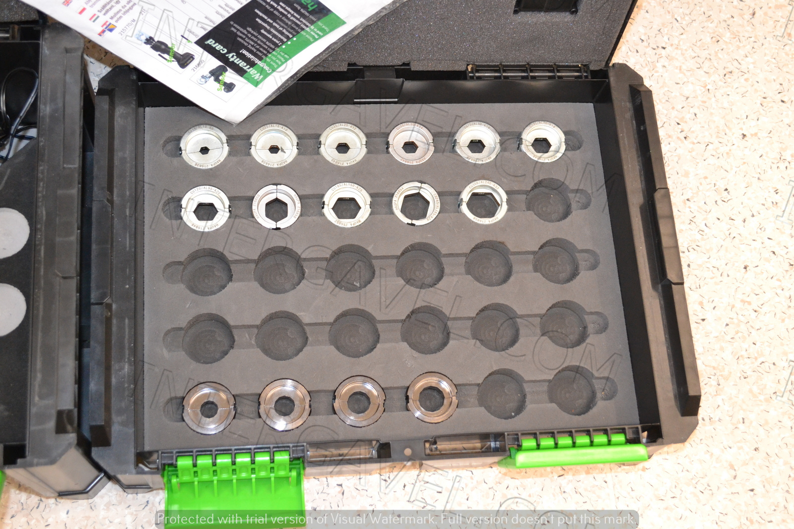 Haupa krimpelő és  kábelsaruzó 5