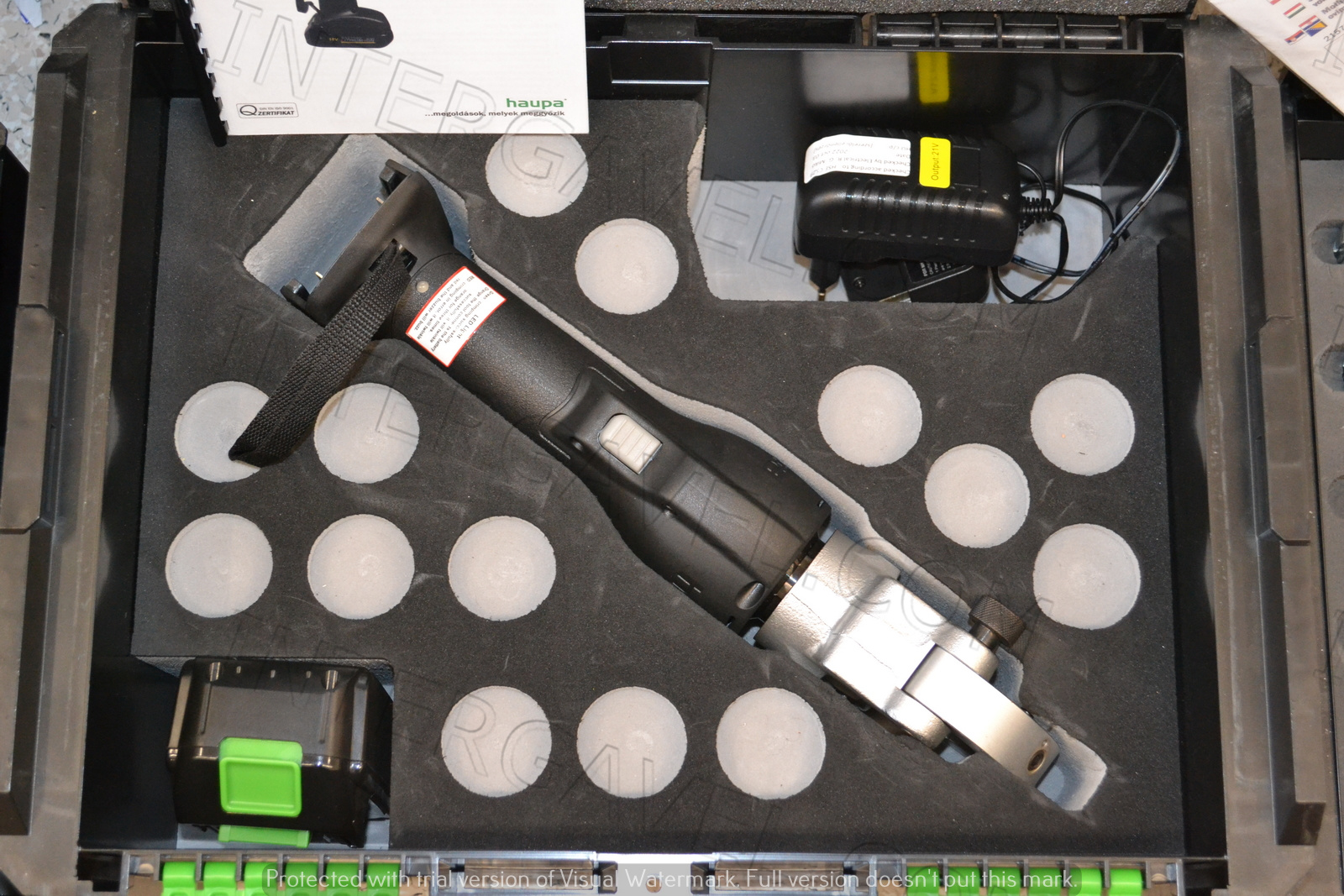 Haupa krimpelő és  kábelsaruzó 9