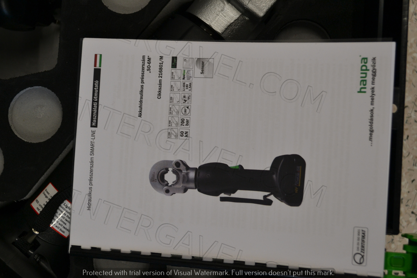 Haupa krimpelő és  kábelsaruzó 10