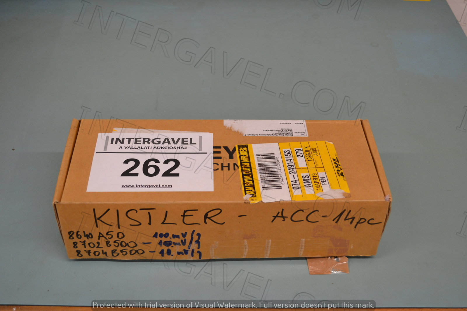 Kistler gyorsulásmérő