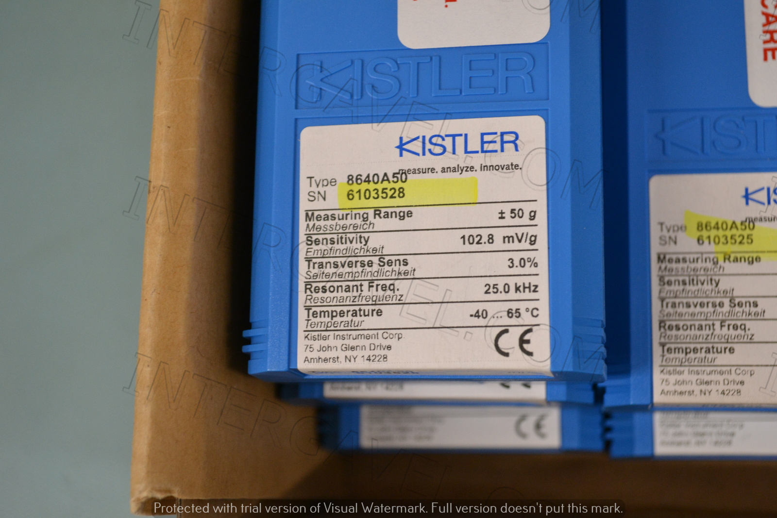 Kistler gyorsulásmérő 3