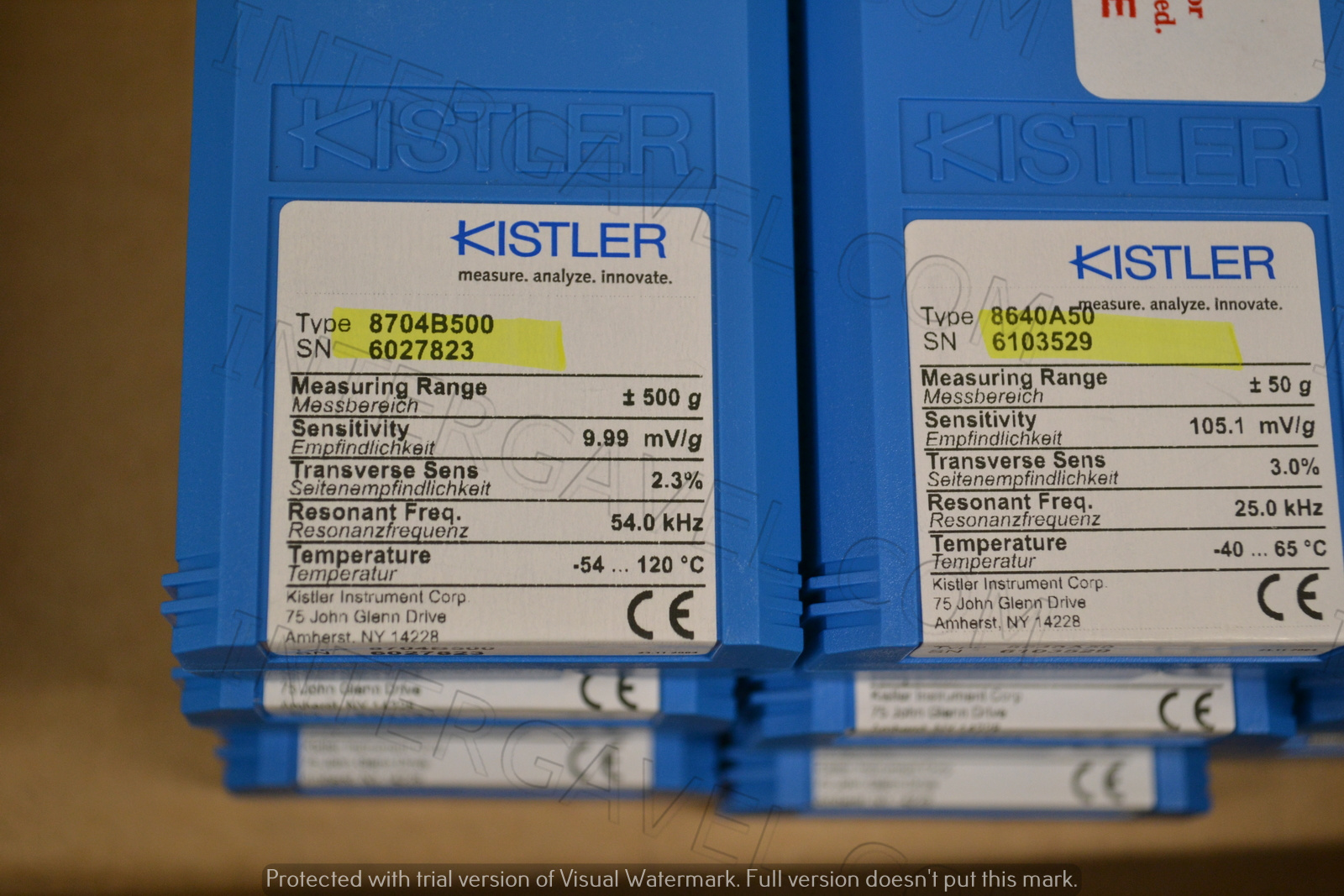 Kistler gyorsulásmérő 4