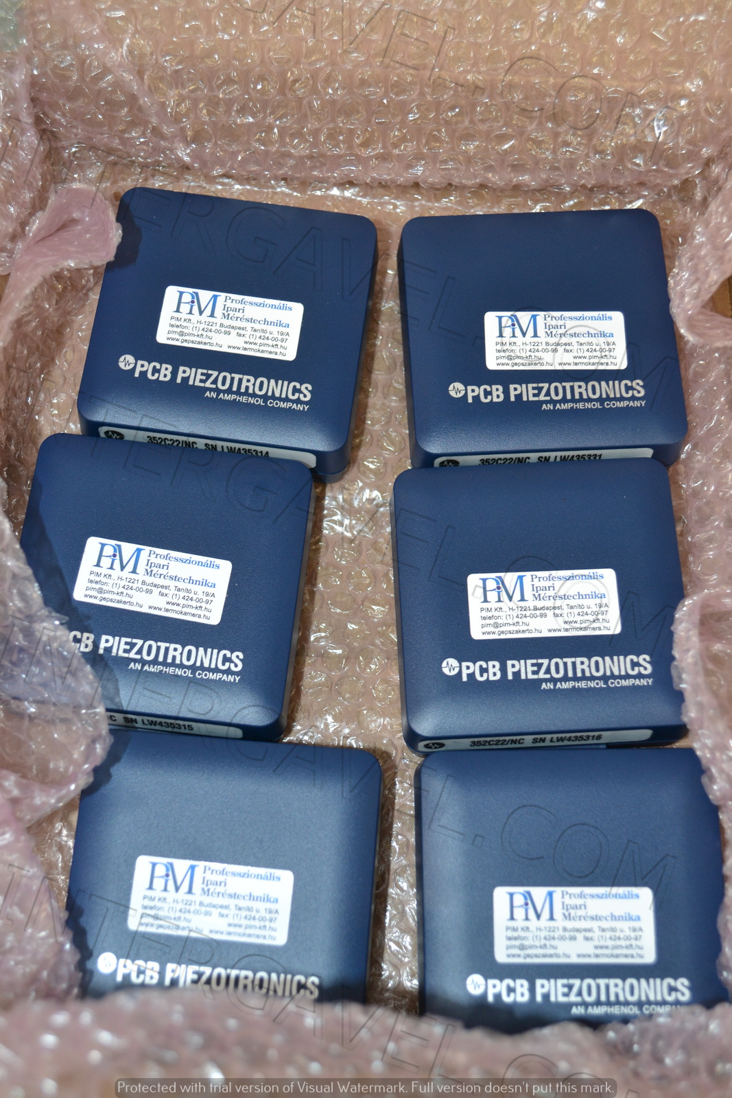 ICP egytengelyű rezgésérzékelő 3