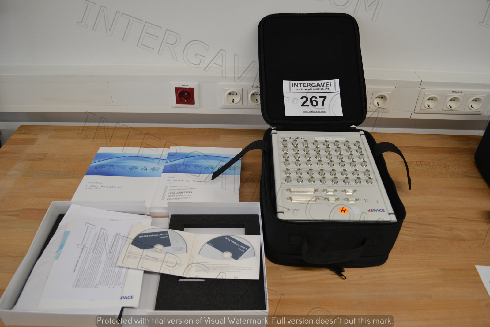 dSpace elektronikai vezérlés fejlesztő panel 2