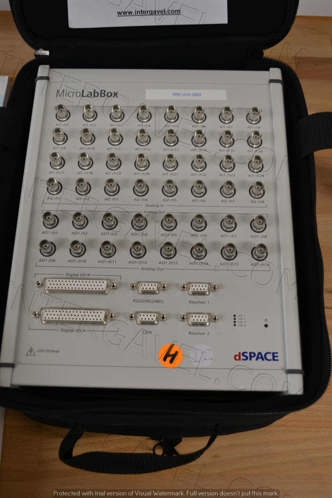dSpace elektronikai vezérlés fejlesztő panel 3
