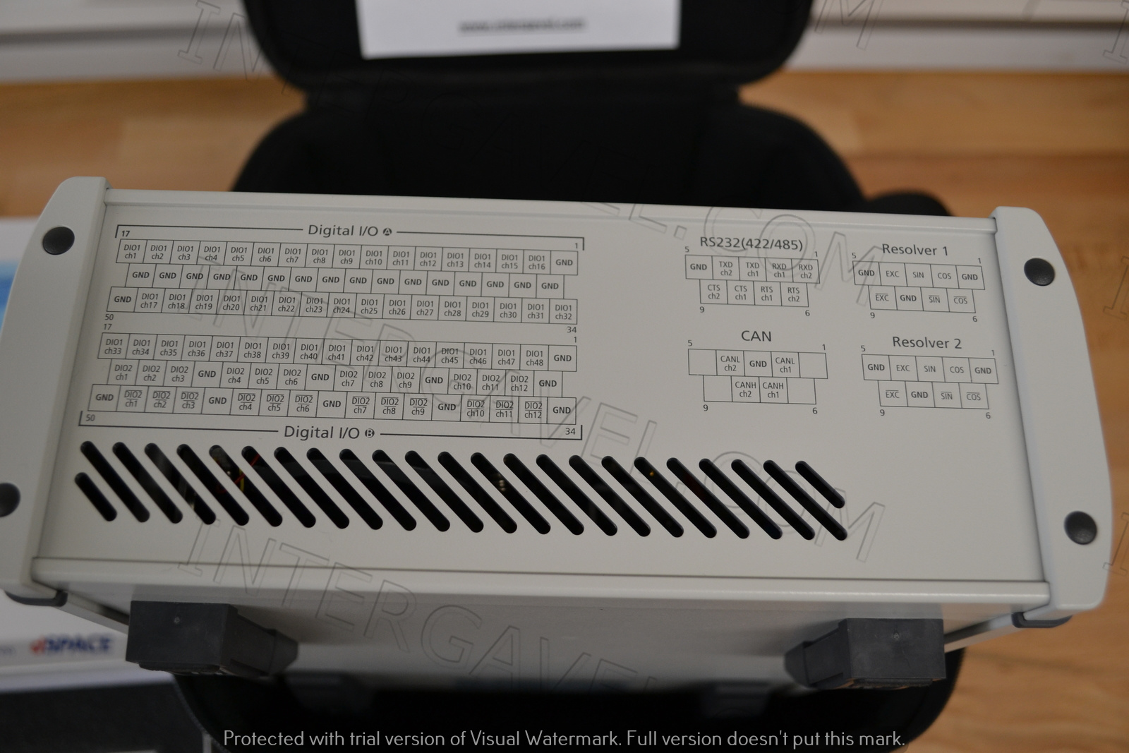 dSpace elektronikai vezérlés fejlesztő panel 6
