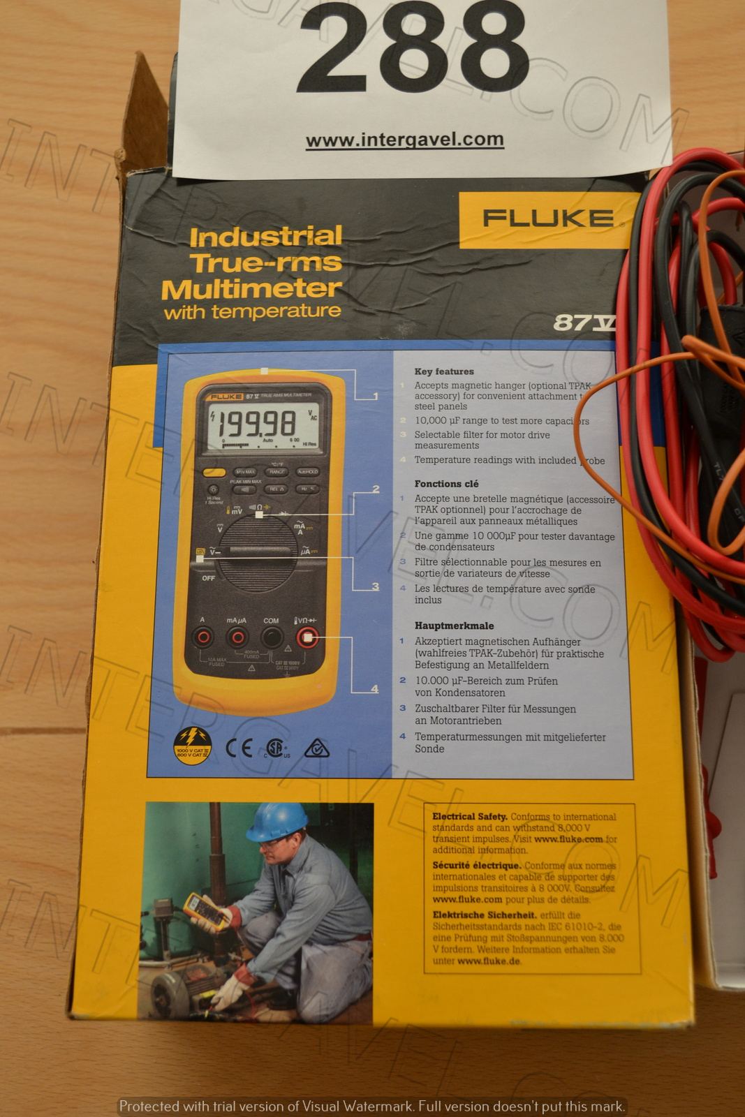 Fluke ipari multimérő 2