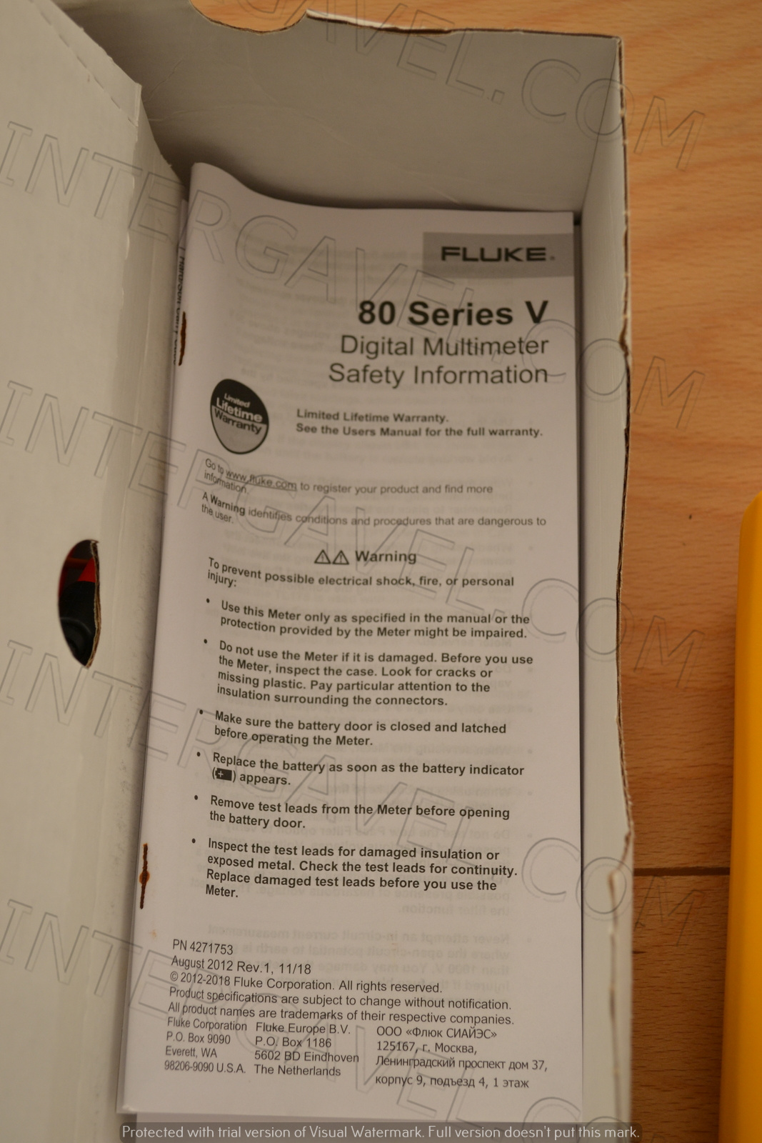 Fluke ipari multimérő 5