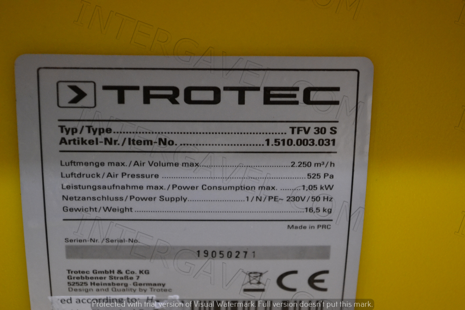 Trotec ventilátor 4