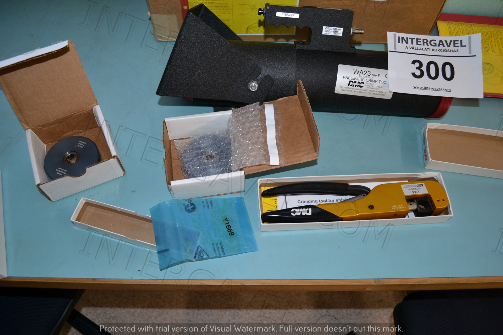 DMC pneumatikus krimpelő eszköz 2