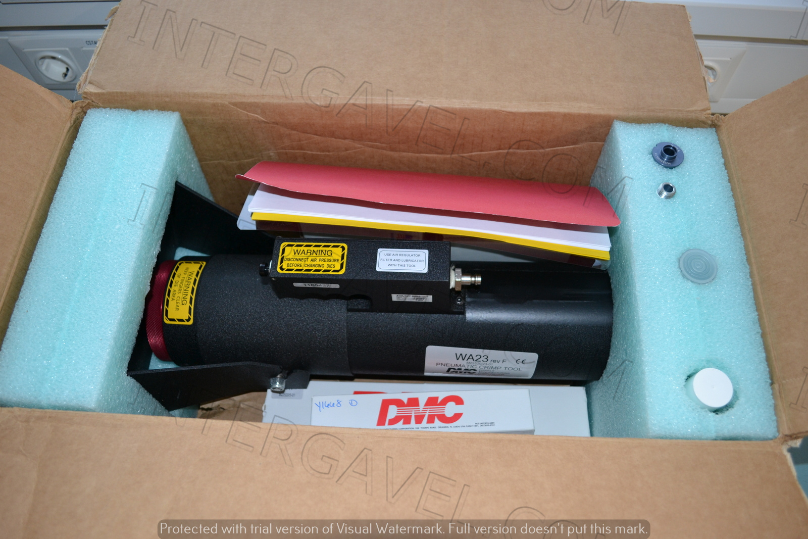 DMC pneumatikus krimpelő eszköz 4