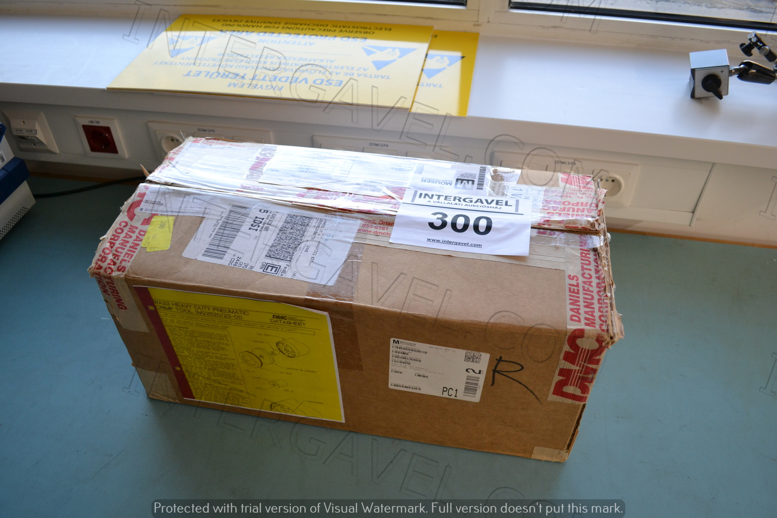 DMC pneumatikus krimpelő eszköz 5