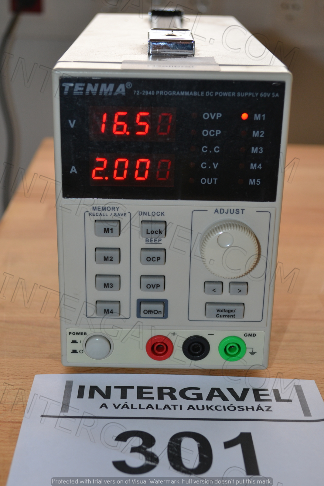 Tenma programozható tápegység 2