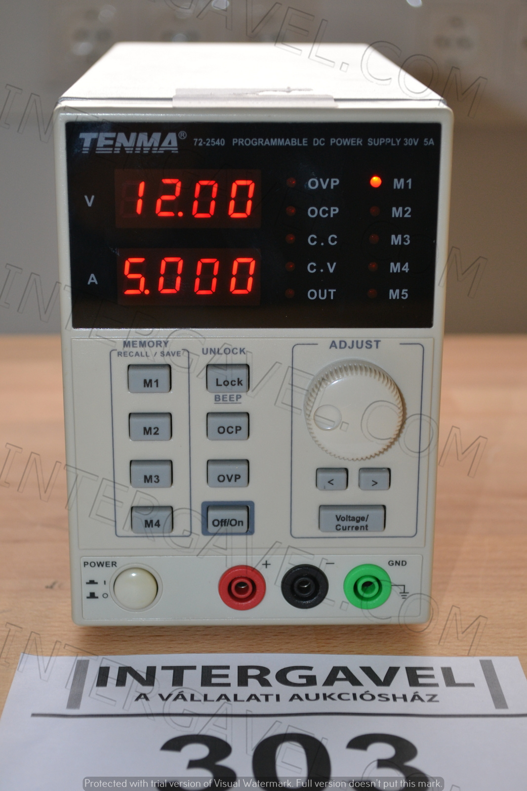 Tenma programozható tápegység 2