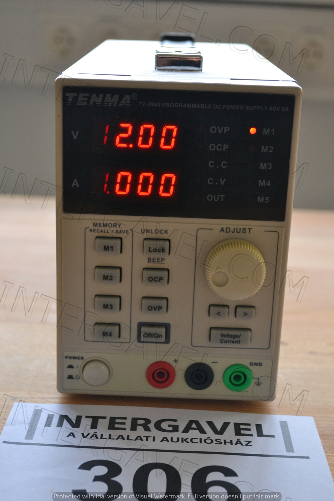 Tenma programozható tápegység 2