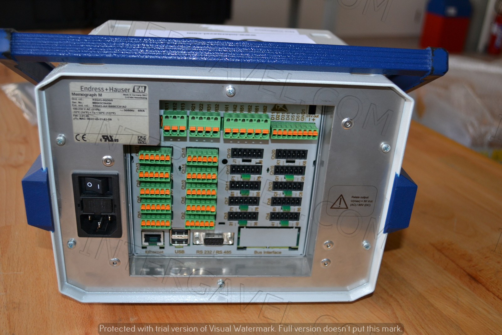 Endress+Hauser digitális adatgyűjtő 3