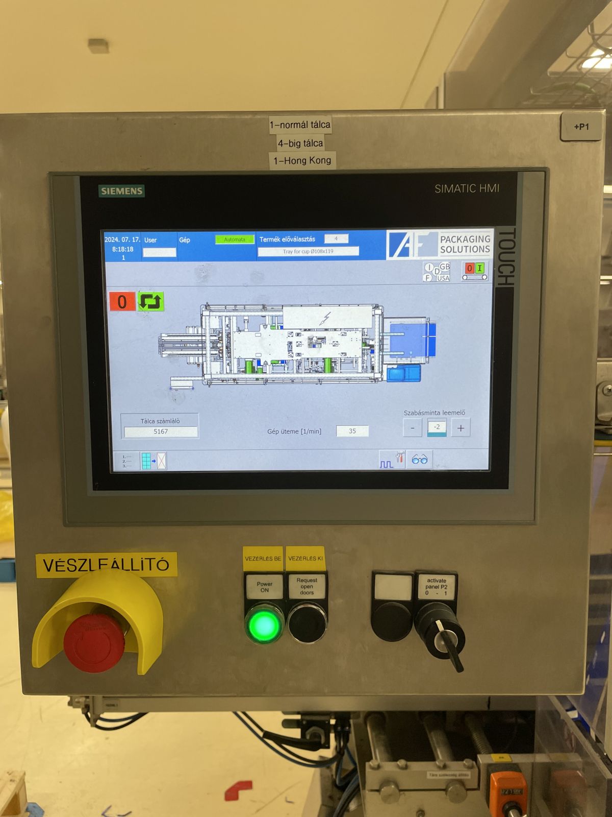 Csomagoló gépsor 10