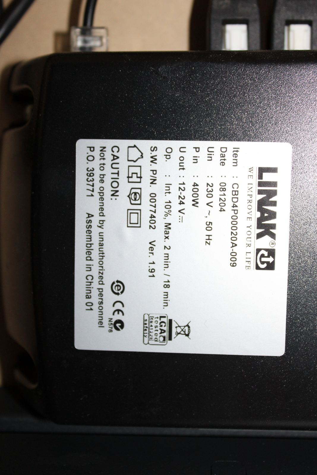 Electric adjustable table 6