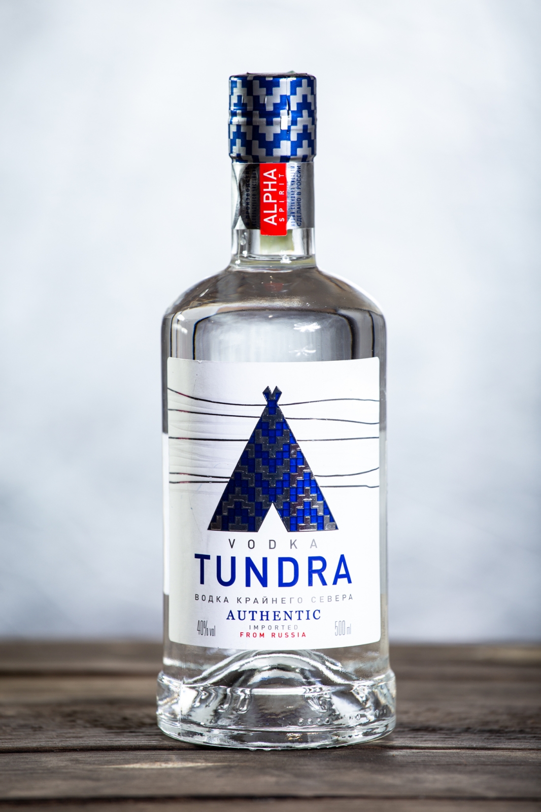 Tundra Authentic vodka 0,5L 40%