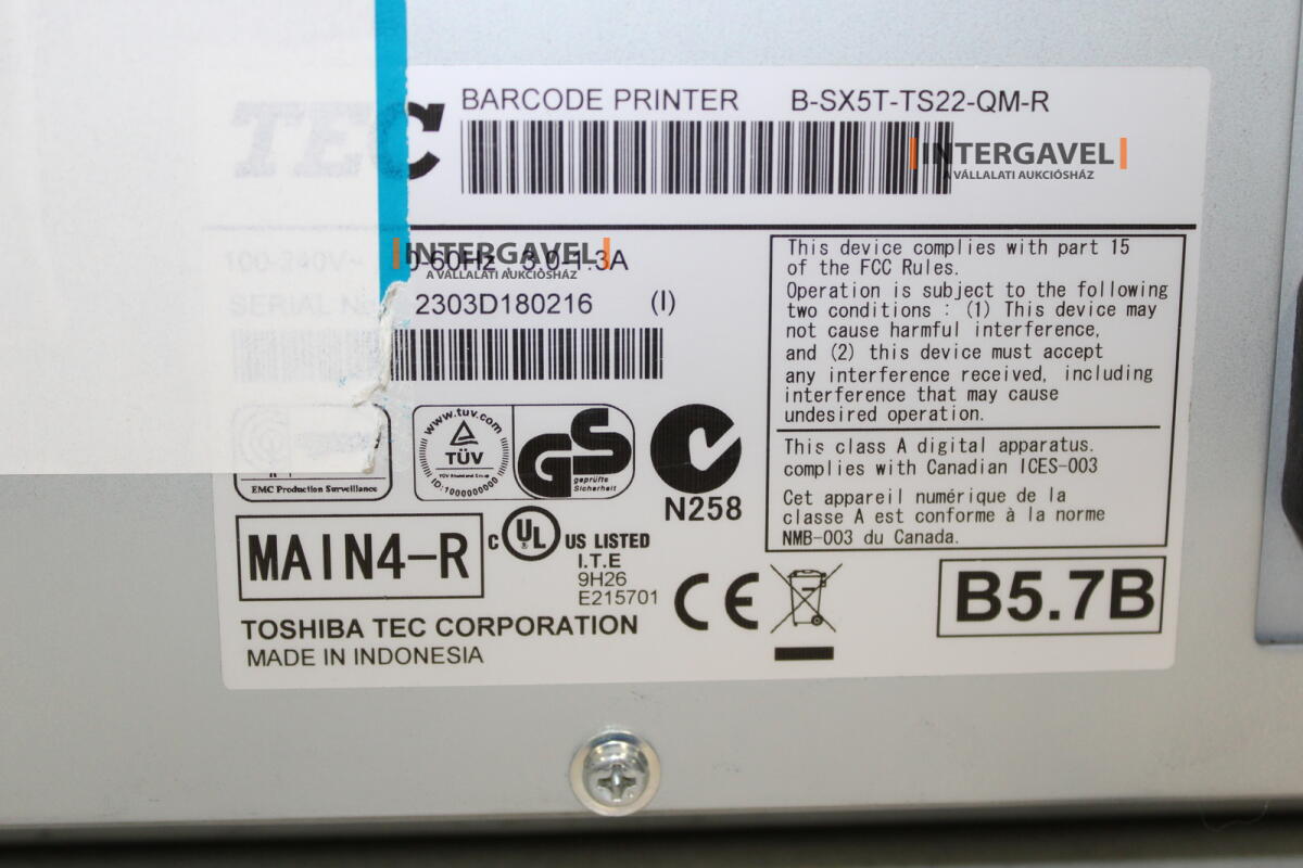 Ipari címkenyomtató 6