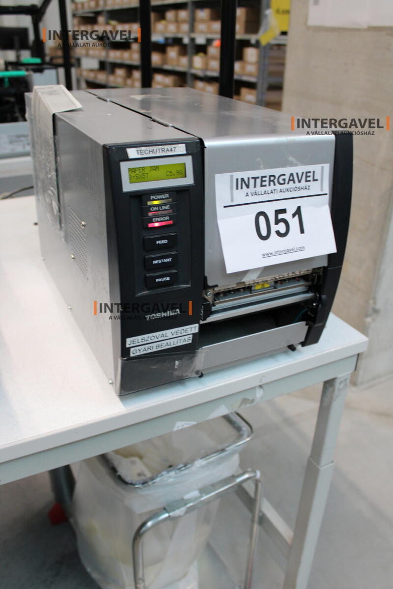 Ipari címkenyomtató 2