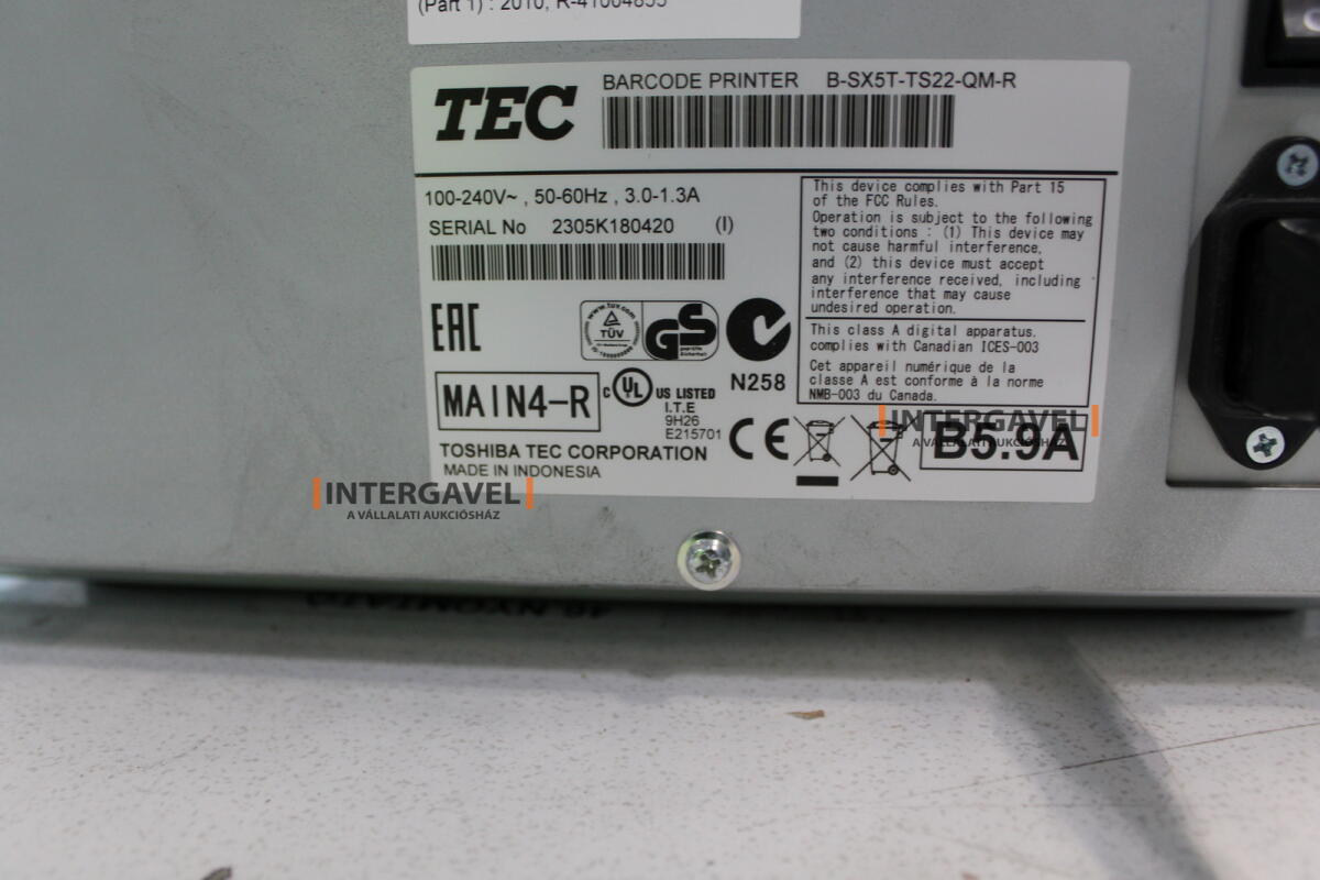 Ipari címkenyomtató 5