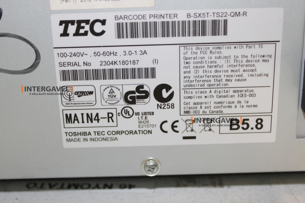 Ipari címkenyomtató 7