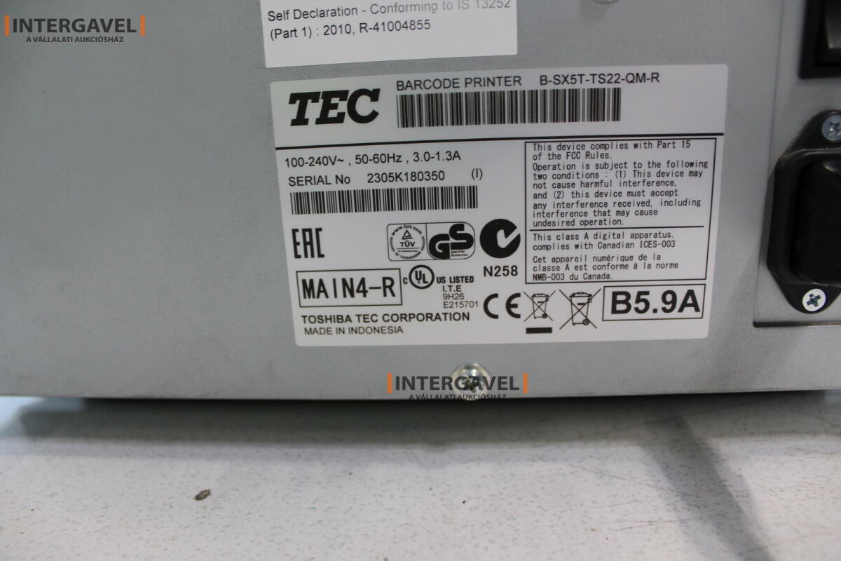 Ipari címkenyomtató 5