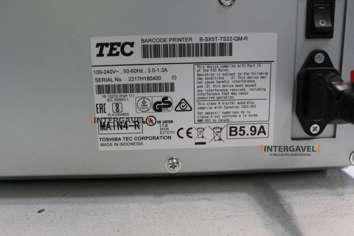 Ipari címkenyomtató 5