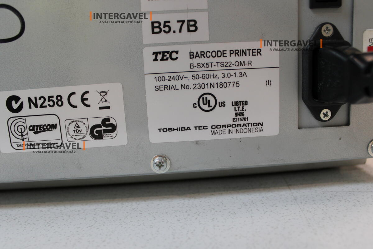 Ipari címkenyomtató 5