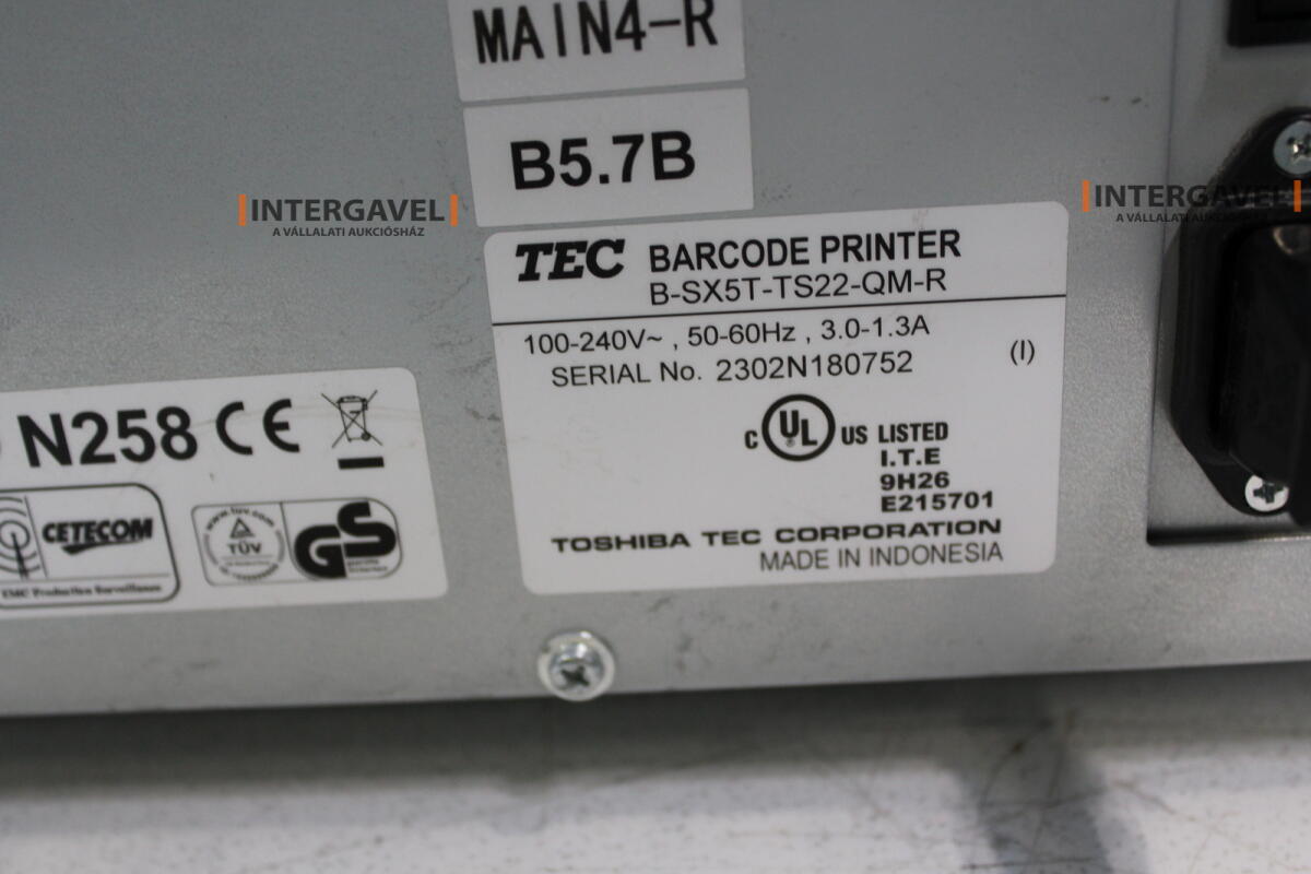 Ipari címkenyomtató 5