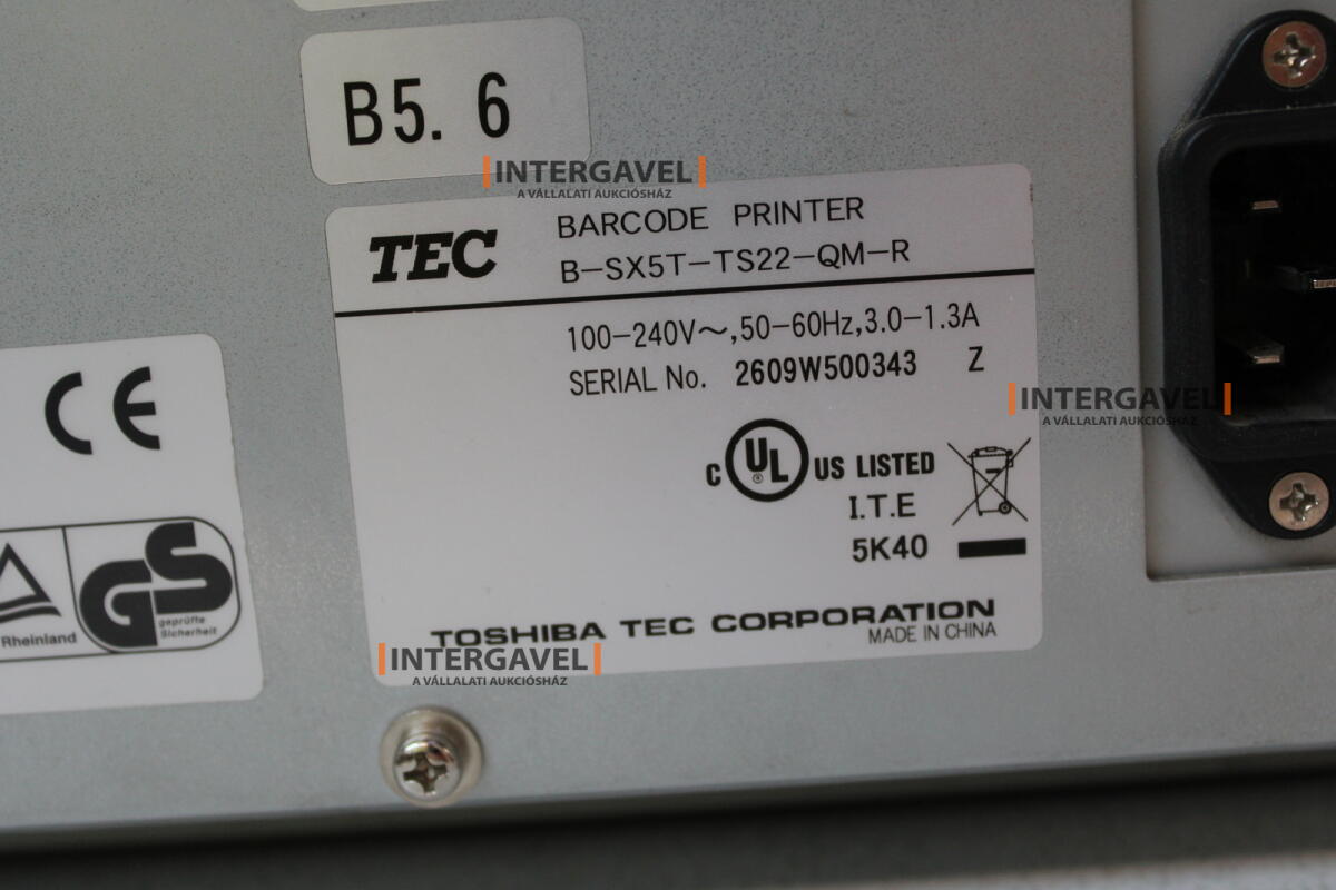 Ipari címkenyomtató 5