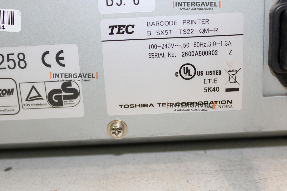 Ipari címkenyomtató 5