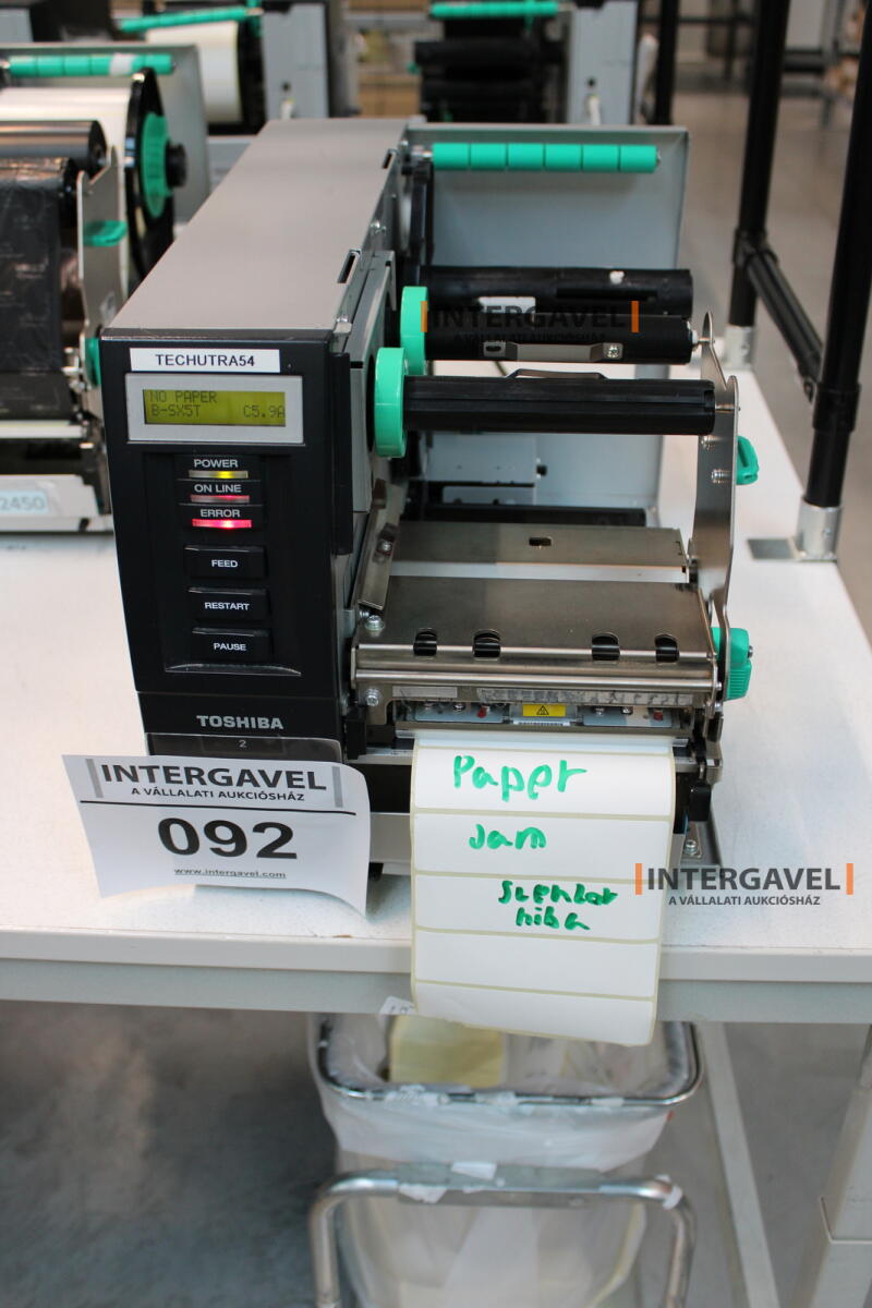 Ipari címkenyomtató 2