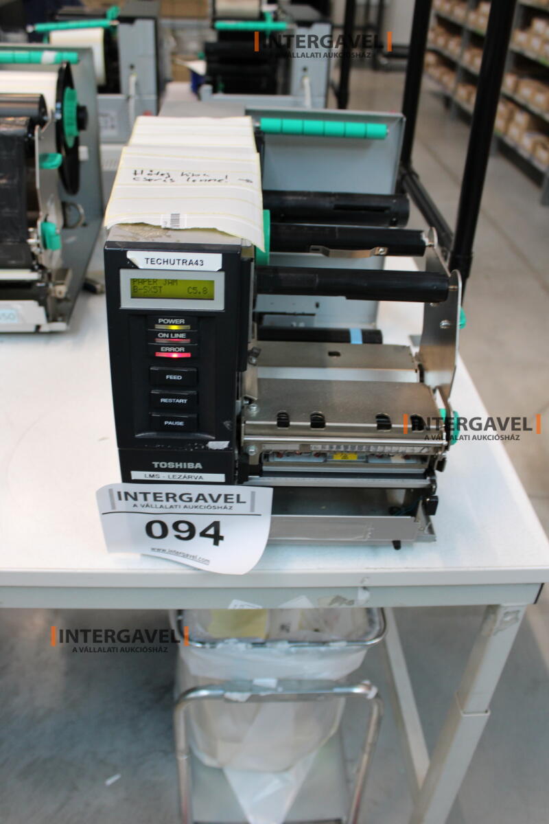 Ipari címkenyomtató 2