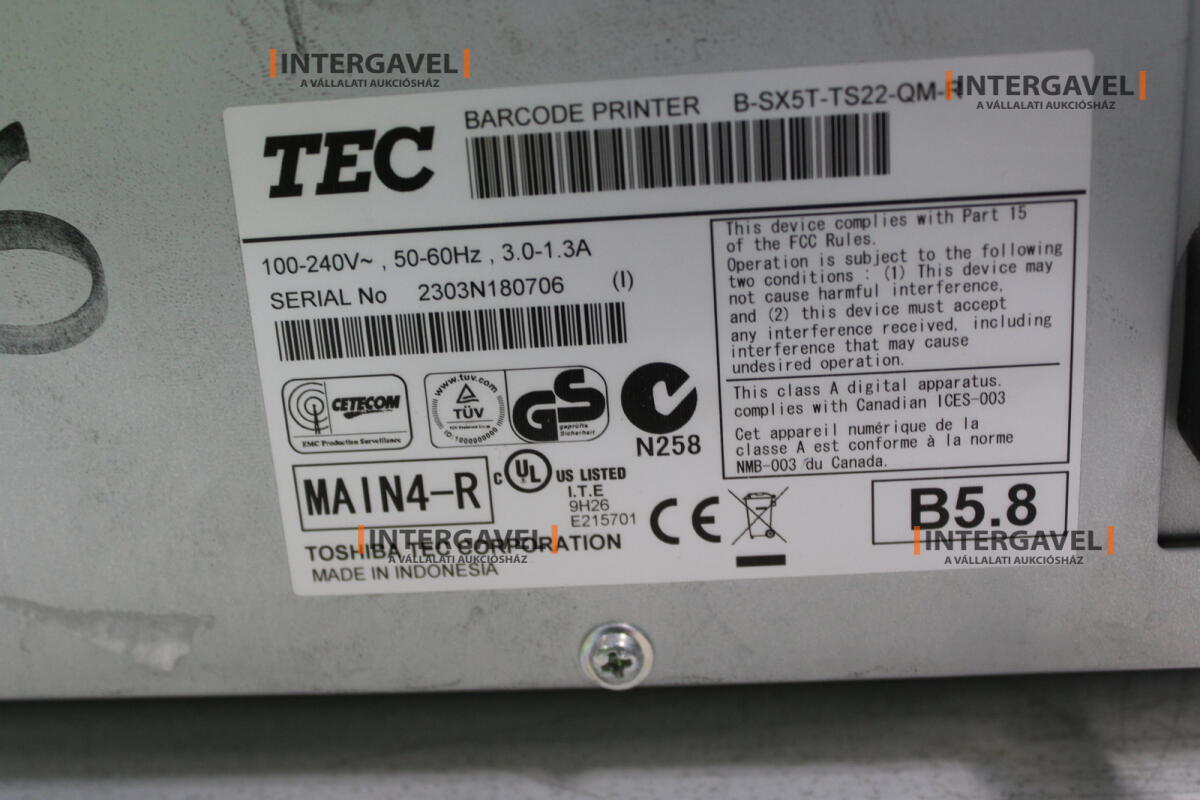 Ipari címkenyomtató 5