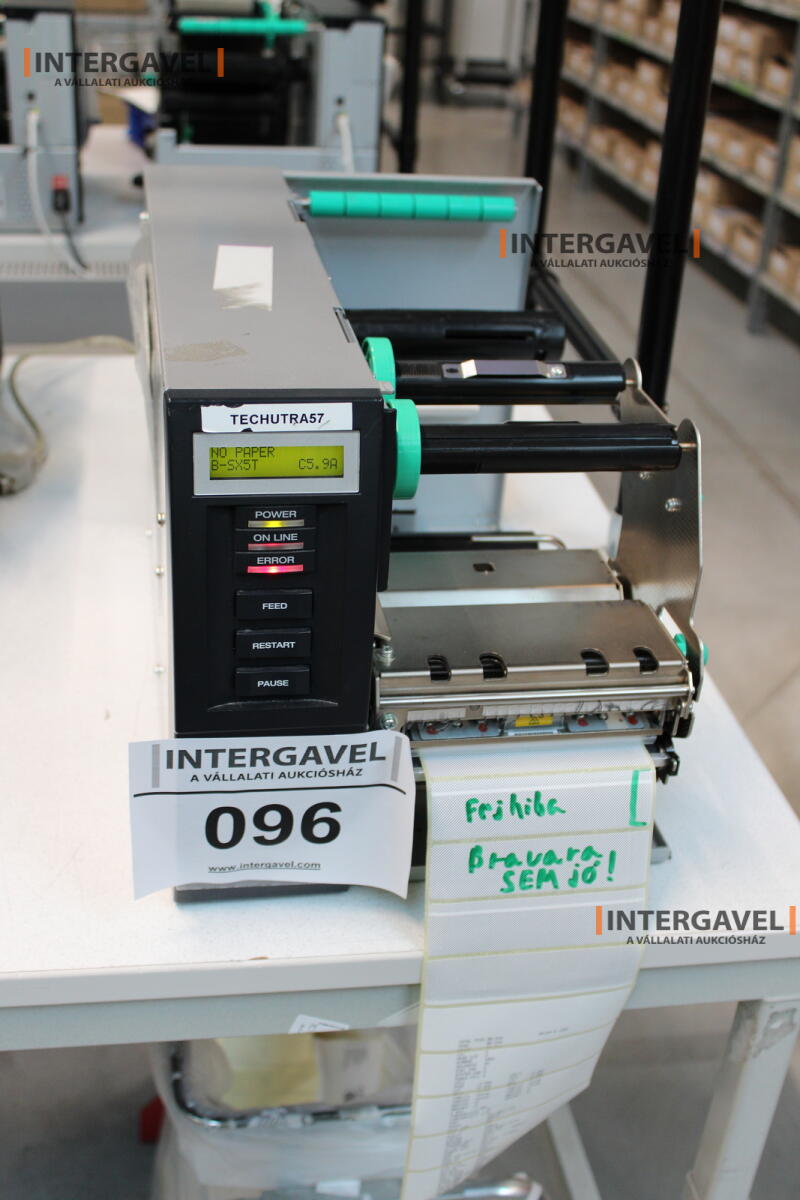 Ipari címkenyomtató 2