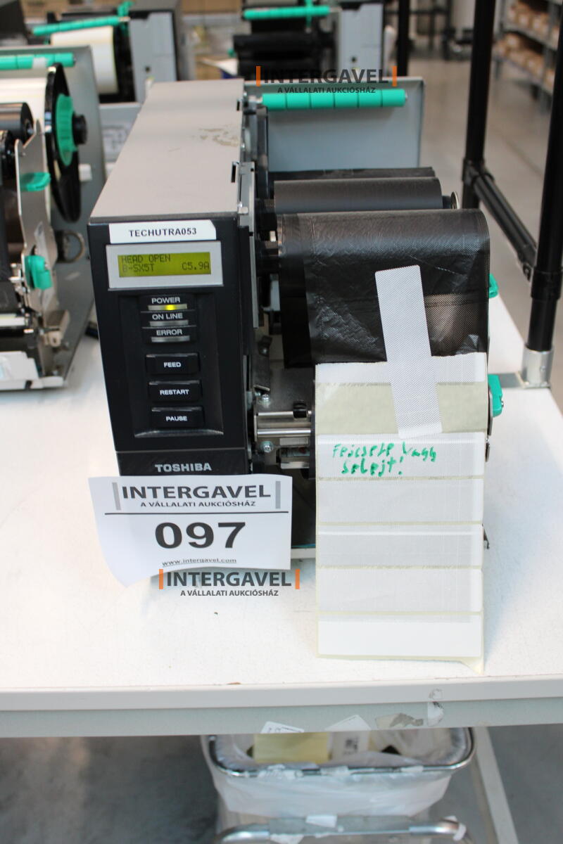 Ipari címkenyomtató 2