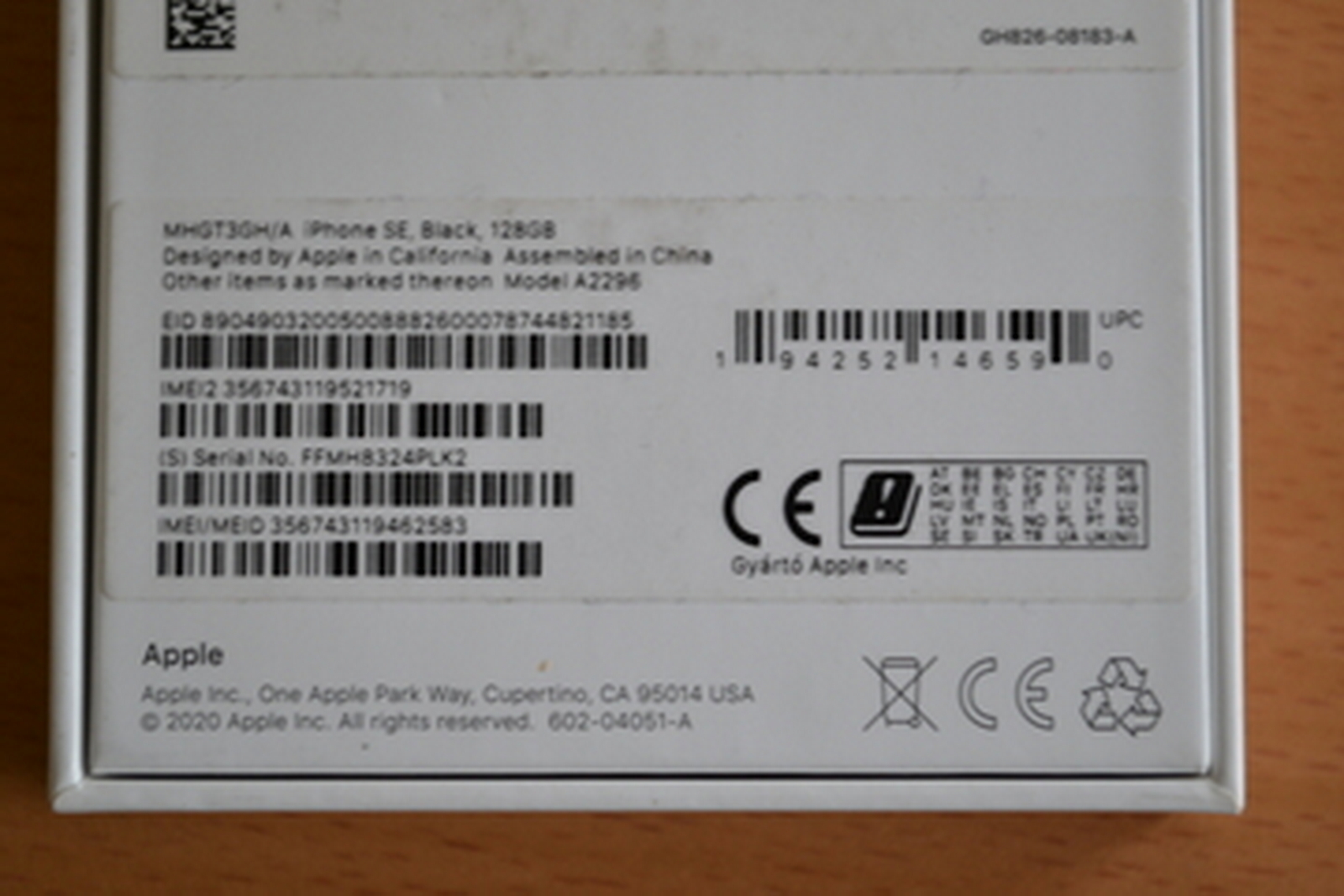 iPhone SE 2020 128GB 5