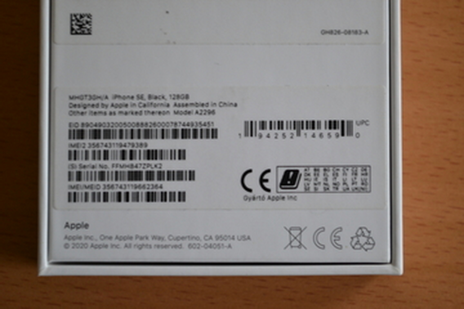 iPhone SE 2020 128GB 5