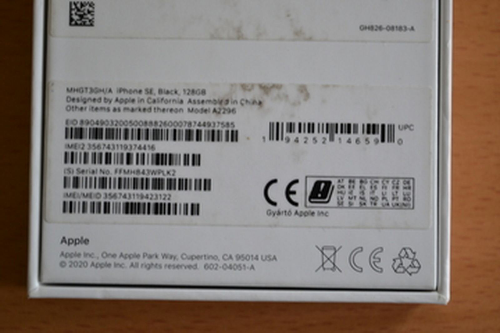 iPhone SE 2020 128GB 5