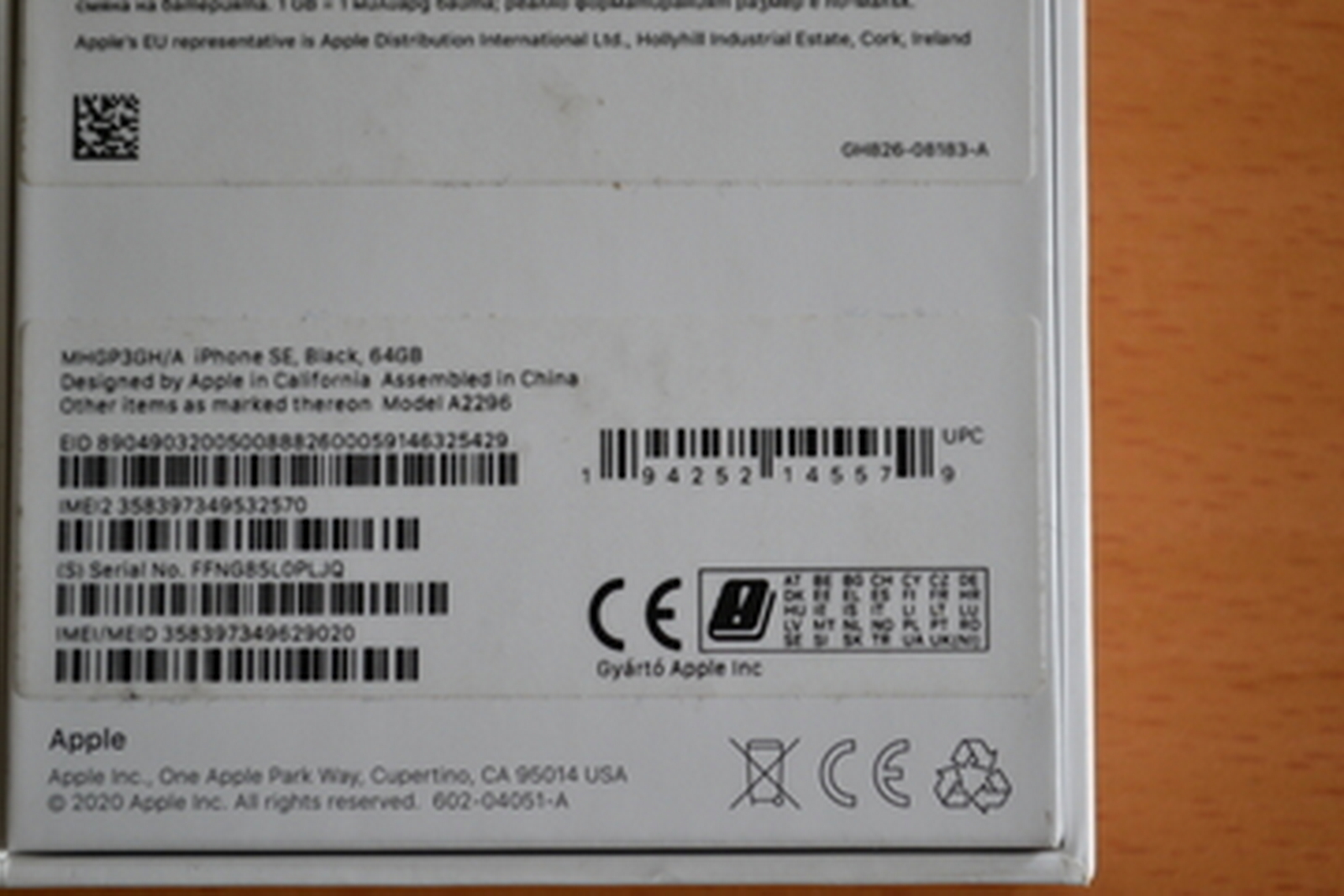 iPhone SE 2020 64GB 5